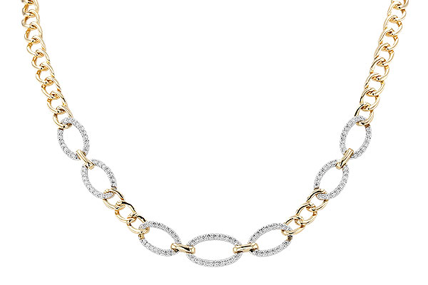 B300-93313: NECKLACE 1.12 TW (17")(INCLUDES BAR LINKS)