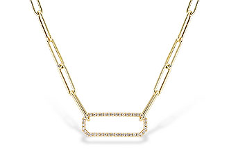 F300-91540: NECKLACE .50 TW (17 INCHES)