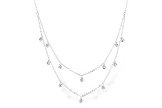 F300-92440: NECKLACE .22 TW (18 INCHES)