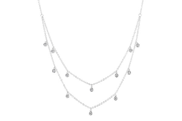 F300-92440: NECKLACE .22 TW (18 INCHES)