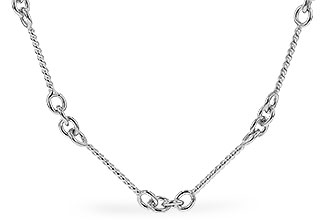 H300-96985: TWIST CHAIN (18IN, 0.8MM, 14KT, LOBSTER CLASP)