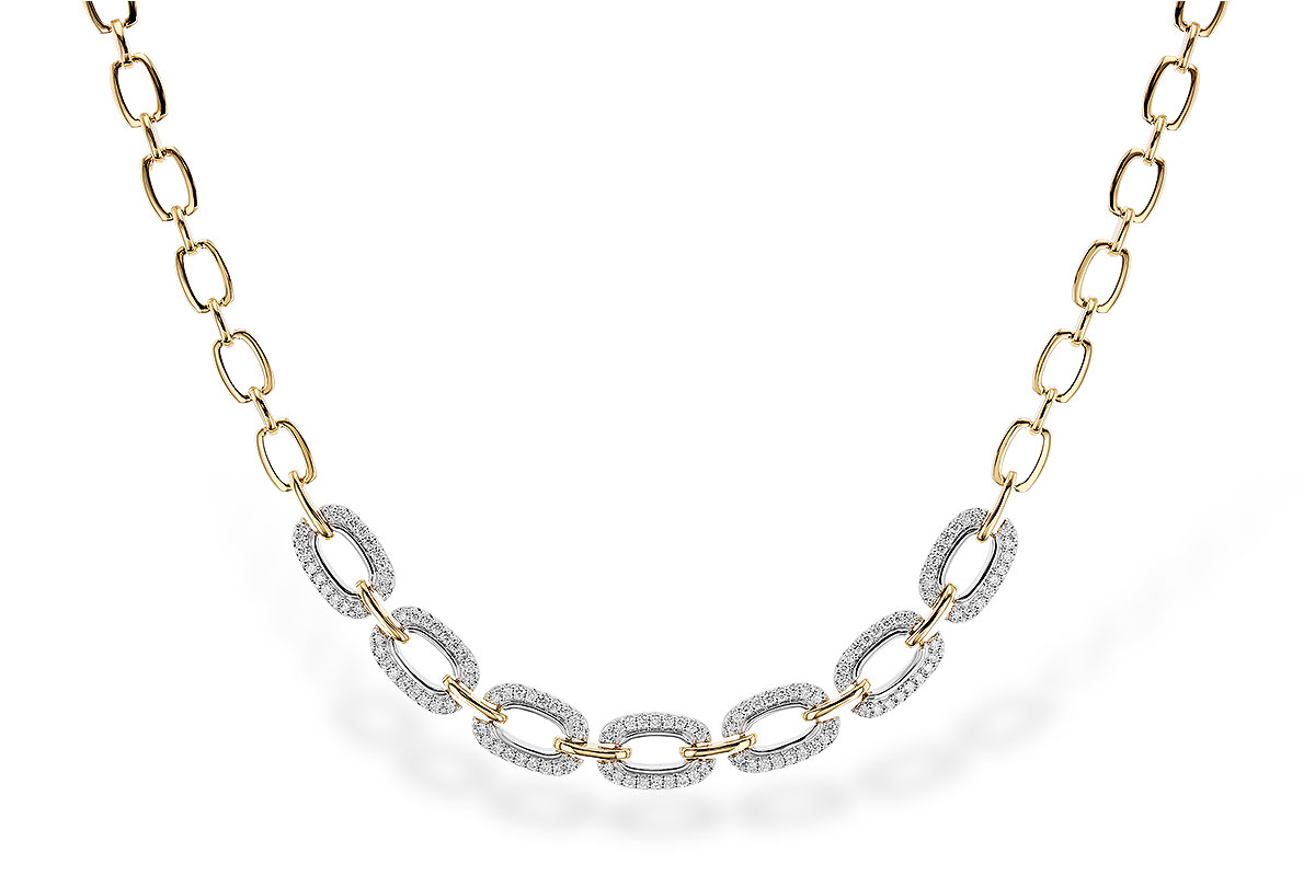 K300-92385: NECKLACE 1.95 TW (17 INCHES)