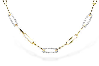 L300-91540: NECKLACE .75 TW (17 INCHES)