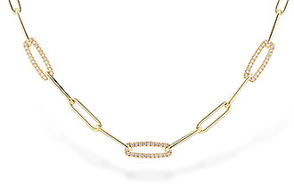 L300-91540: NECKLACE .75 TW (17 INCHES)