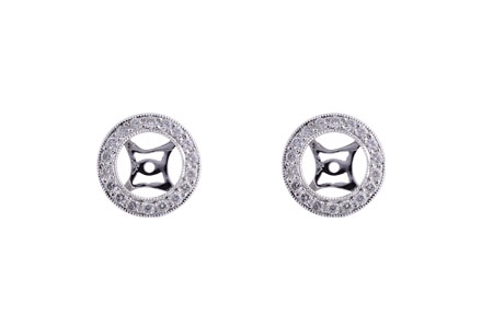 G210-96931: EARRING JACKET .32 TW (FOR 1.50-2.00 CT TW STUDS)