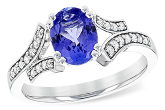 H217-34267: LDS RG 1.15 TANZANITE 1.30 TGW