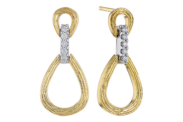 H301-83303: EARRINGS .07 TW