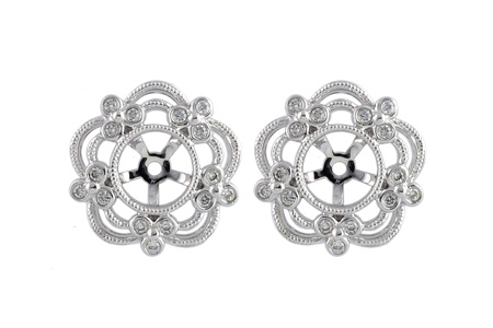 L212-76994: EARRING JACKETS .16 TW (FOR 0.75-1.50 CT TW STUDS)